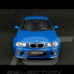 BMW M3 Coupe E46 2000 Lagunablau 1/18 Solido S1806502