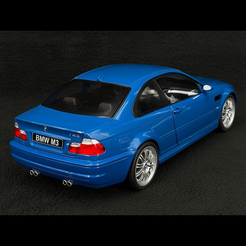 BMW E46 M3 Coupé - Laguna Blue - 2000 - Solido