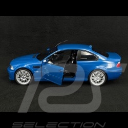 BMW M3 Coupe E46 2000 Laguna Blue 1/18 Solido S1806502