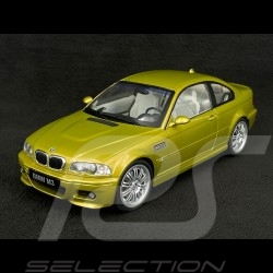 BMW M3 Coupe E46 2000 Jaune Phoenix 1/18 Solido S1806501