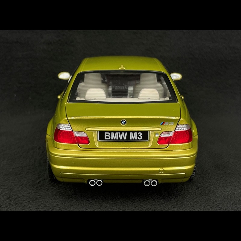 BMW M3 Coupe E46 2000 Phoenix Yellow 1/18 Solido S1806501