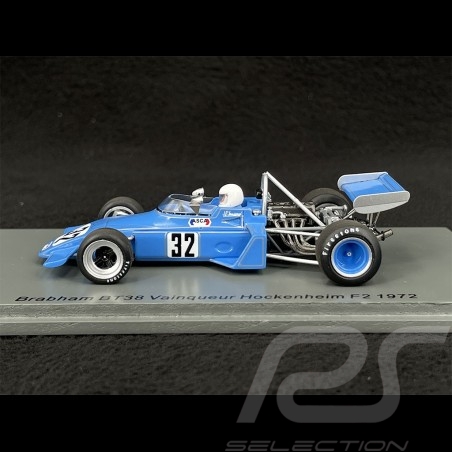 Jean-Pierre Jaussaud Brabham BT38 n°32 Vainqueur GP Hockenheim F2 1972 1/43 Spark SF241