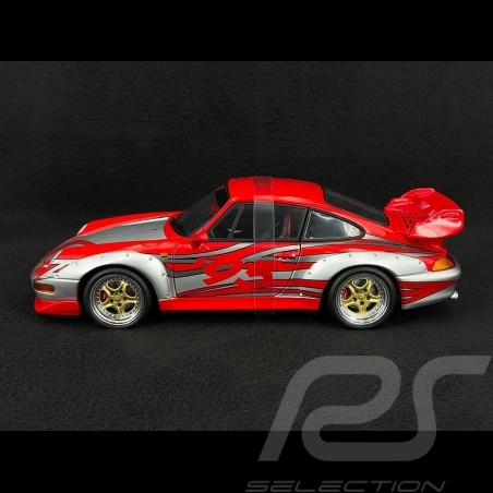 Porsche 911 GT2 Street Race Type 993 1996 Guards Red / Grey 1/18 UT Models 39631