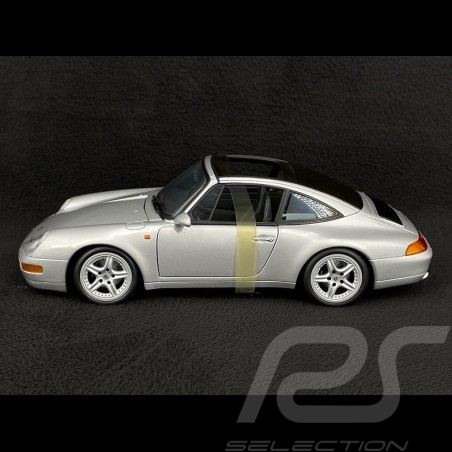 Porsche 911 Carrera Targa Type 993 1997 Articsilber Metallic 1/18 UT Models 27822