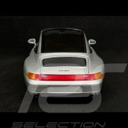 Porsche 911 Carrera Targa Type 993 1997 Arctic Silver Metallic 1/18 UT Models 27822