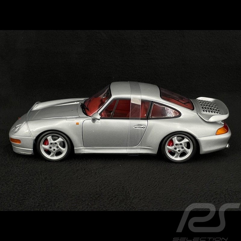 Porsche 911 Turbo Type 993 1997 Argent Arctique Métallique 1/18 UT Models 27813