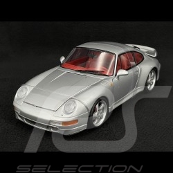 Porsche 911 Turbo Type 993 1997 Arctic Silver Metallic 1/18 UT Models 27813