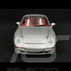 Porsche 911 Turbo Type 993 1997 Arctic Silver Metallic 1/18 UT Models 27813