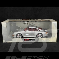 Porsche 911 Turbo Type 993 1997 Arctic Silver Metallic 1/18 UT Models 27813