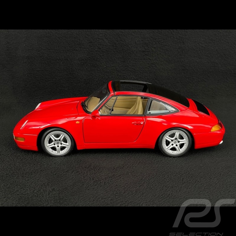 Porsche 911 Carrera Targa Coupe Type 993 1995 Rouge Indien 1/18 UT Models 27821