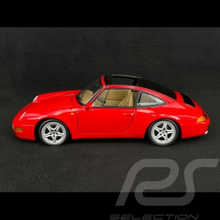 Porsche 911 Carrera Targa Coupe Type 993 1995 Rouge Indien 1/18 UT Models 27821