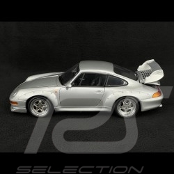 Porsche 911 GT2 Street Type 993 1997 Arctic Silver Metallic 1/18 UT Models 180065000