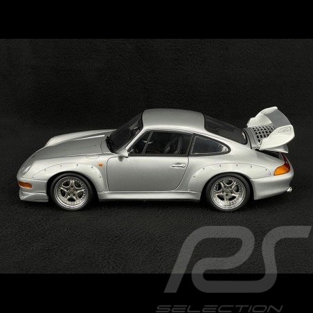 Porsche 911 GT2 Street Type 993 1997 Arctic Silver Metallic 1/18 UT Models 180065000