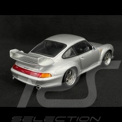 Porsche 911 GT2 Street Type 993 1997 Arctic Silver Metallic 1/18