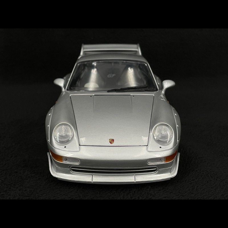 Porsche 911 GT2 Street Type 993 1997 Arctic Silver Metallic 1/18 UT Models  180065000