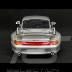 Porsche 911 GT2 Street Type 993 1997 Arctic Silver Metallic 1/18 UT Models 180065000