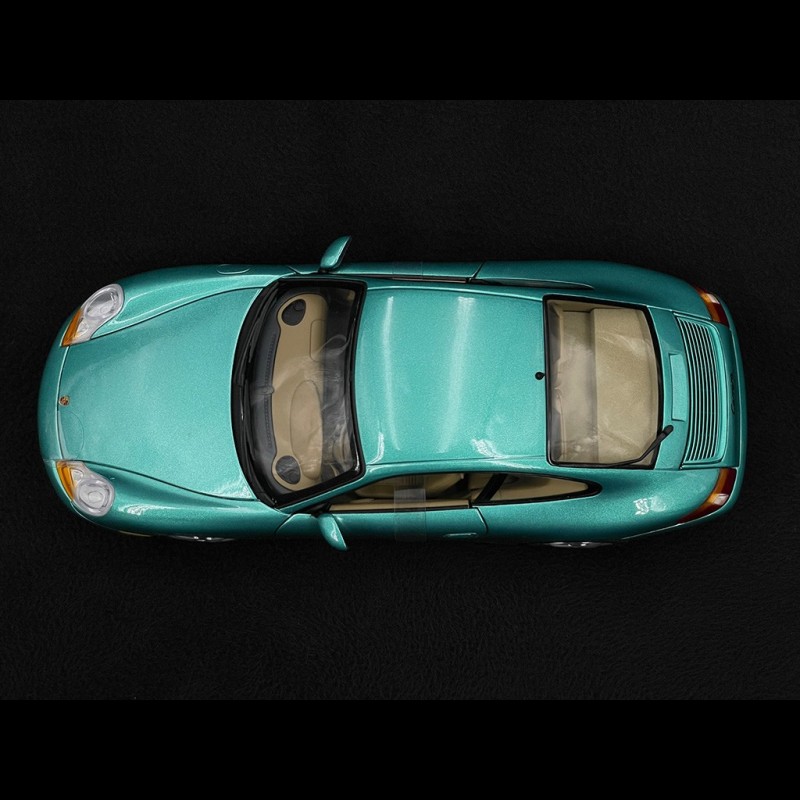 Porsche 911 (964) Carrera 2 - Vert Wimbledon - 1/18 NOREV - NEUVE - Fabriquée En France