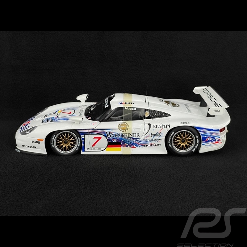 Porsche 911 GT1 Type 993 n° 7 Vainqueur 4 Heures du Mugello 1997 Team Porsche AG 1/18 UT Models 39721