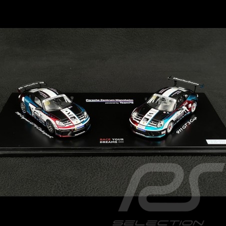 Coffret Porsche 911 GT3 Cup & 718 Cayman GT4 CS Race Your Dreams Porsche Cup 2021 1/43 Spark WAP0204600PGTX