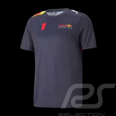 Max Verstappen T-Shirt Red Bull Racing Navy Blue - men