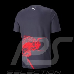 T-Shirt Max Verstappen RedBull Racing Puma Bleu Marine 701220925-001 - homme