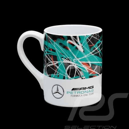 Tasse Mercedes-AMG Petronas F1 Graffiti Blanc 701202253-001