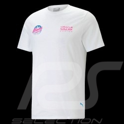 T-Shirt Verstappen Winner Miami 2022 F1 RedBull Racing Puma White 701221809-001 - men
