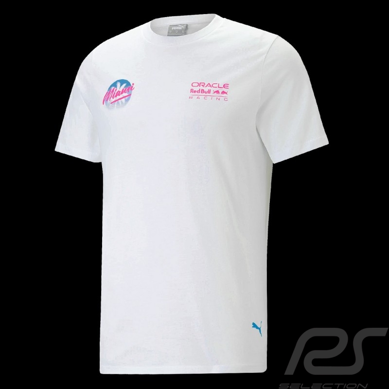 RED BULL RACING GP Miami men's t-shirt - white by RED BULL at