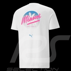 T-Shirt Verstappen Sieger Miami 2022 F1 RedBull Racing Puma Weiß 701221809-001 - Herren