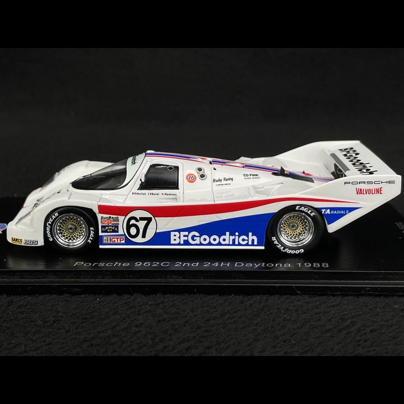 Porsche 962C n° 67 2ème 24h Daytona 1988 1/43 Spark US176