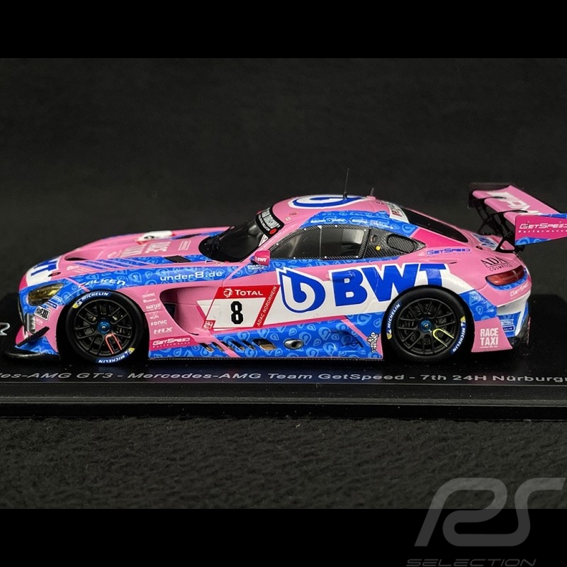 Mercedes-AMG GT3 Evo n° 8 24h Nürburgring 2021 1/43 Spark SG756