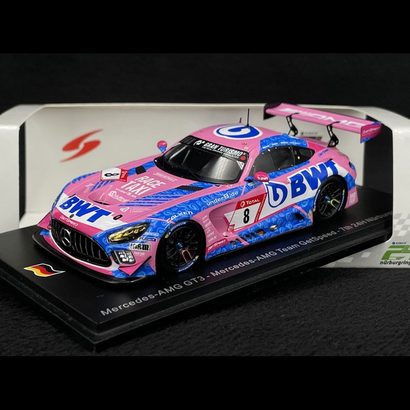 Mercedes-AMG GT3 Evo n° 8 24h Nürburgring 2021 1/43 Spark SG756