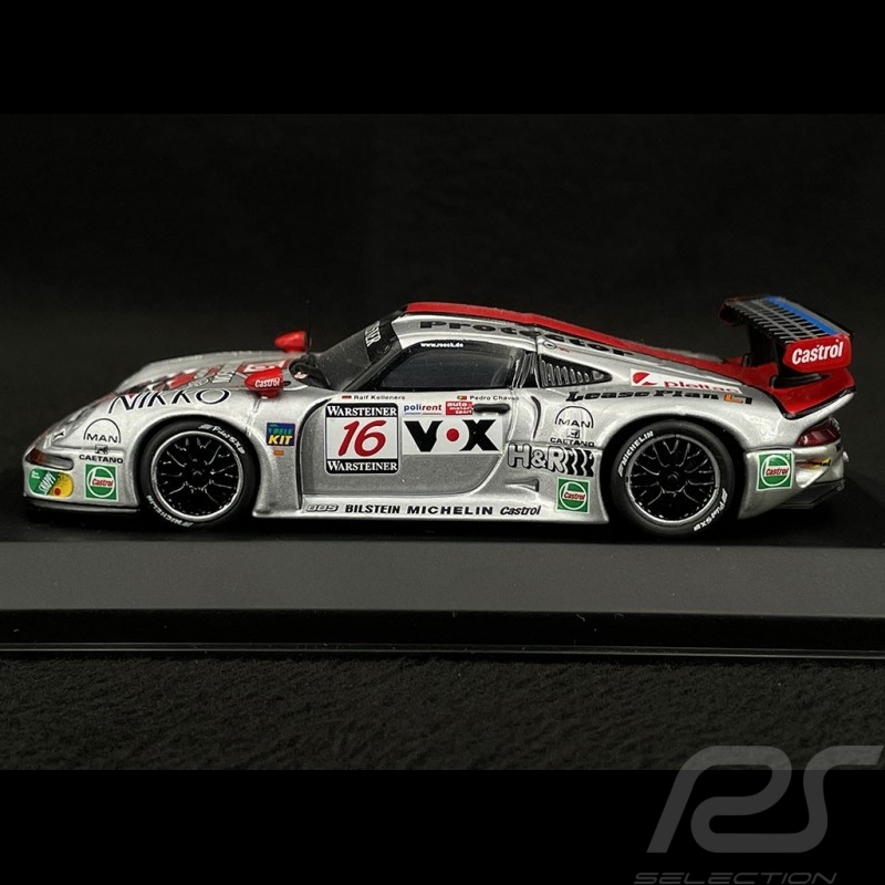 Porsche 911 GT1 Type 993 n° 16 24h Le Mans 1997 Team Roock Racing 1/43  Minichamps 430976632