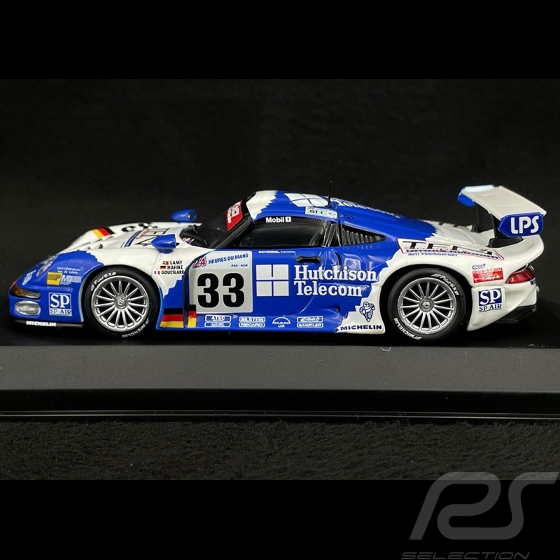 Porsche 911 GT1 Type 993 n° 33 24h Le Mans 1997 Team Schübel 1/43 Minichamps 430976633