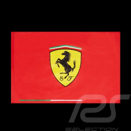 Drapeau Ferrari F1 Team Ecusson Rouge 701202277-001