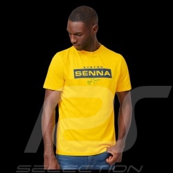 T-shirt Ayrton Senna Jaune 701218112-002 - homme