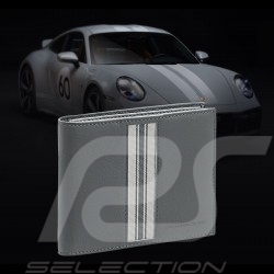 Porsche 911 Sport Classic Geldbörse Heritage Geldbörse aus Leder in Anthrazitgrau WAP0300340PHRT