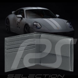 Porsche 911 Sport Classic Geldbörse Heritage Geldbörse aus Leder in Anthrazitgrau WAP0300340PHRT