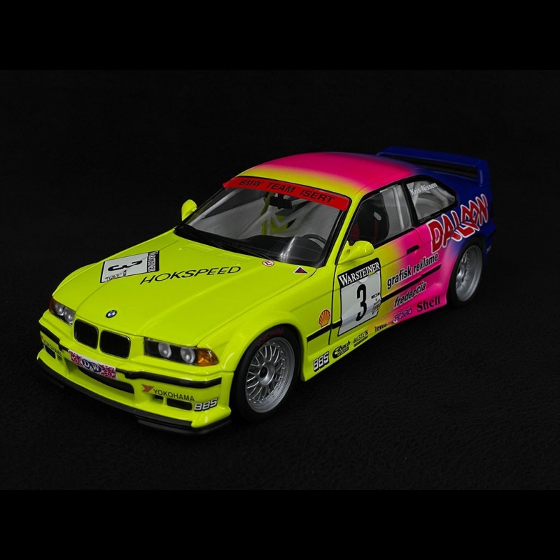 BMW E36 M3 GTR 1993 #3 DALOON NISSEN 1/18 UT Models 39371 voiture miniature coll