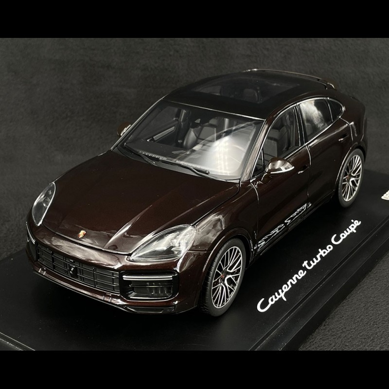 Porsche Cayenne turbo coupé 2019 Mahogany brown 1/18 Norev WAP0213190K