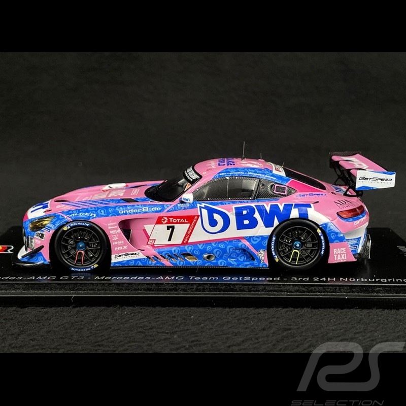 Mercedes-AMG GT3 Evo n° 7 3. 24h Nürburgring 2021 1/43 Spark SG752