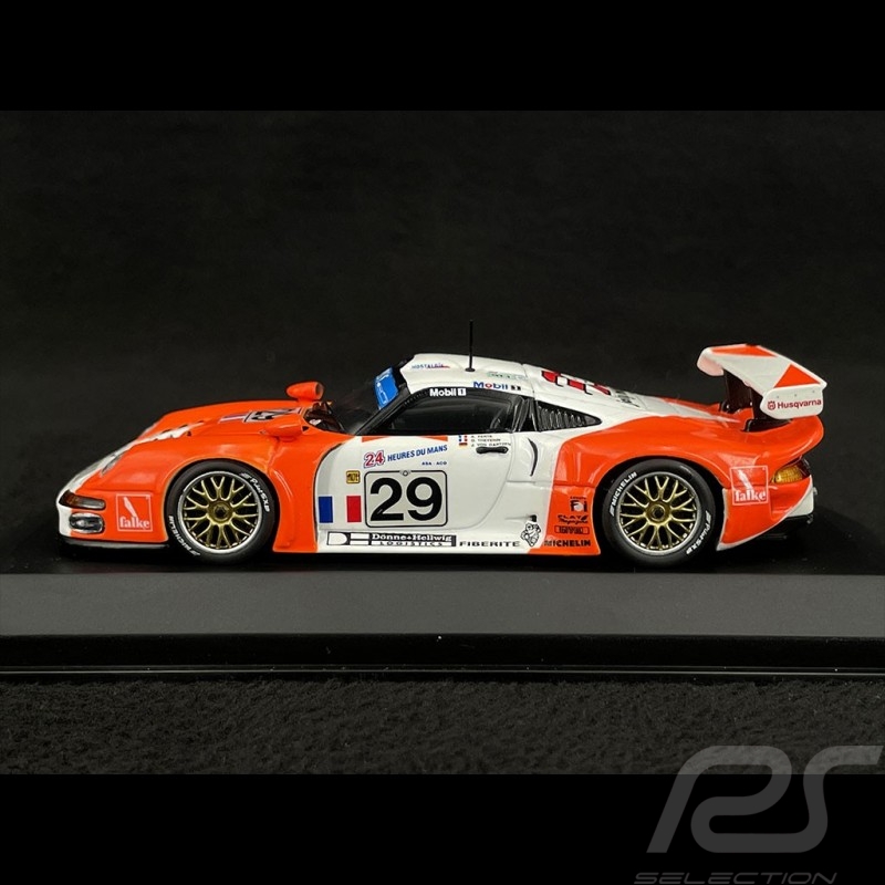 Porsche 911 GT1 Type 993 n° 29 24h Le Mans 1997 Team JB Racing 1/43 Minichamps 430976629