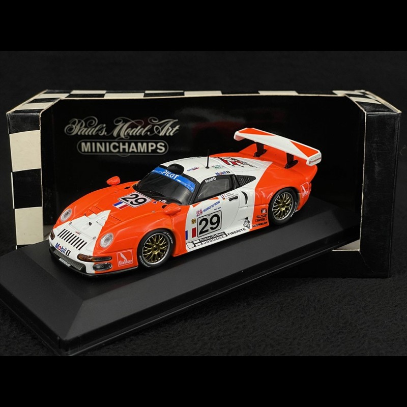 Porsche 911 GT1 Type 993 n° 29 24h Le Mans 1997 Team JB Racing 1