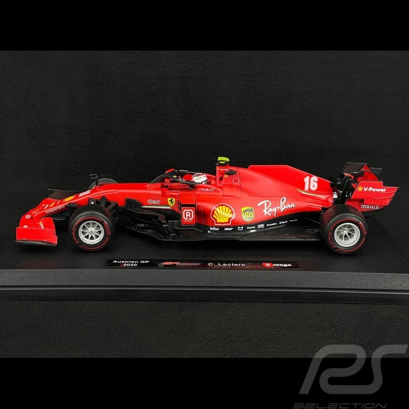 Charles Leclerc Ferrari SF1000 n° 16 F1 2ème GP Autriche 2020 1/18 Bburago 16808L