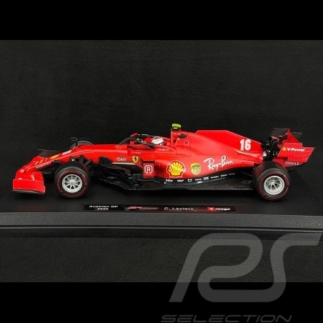 Charles Leclerc Ferrari SF1000 n° 16 F1 2ème GP Autriche 2020 1/18 Bburago 16808L