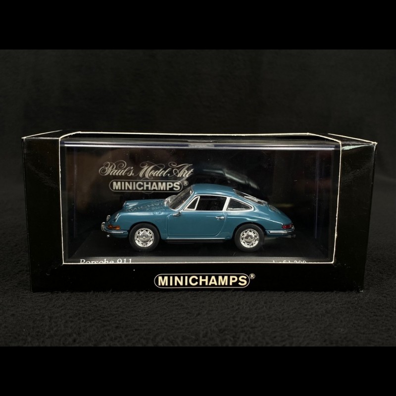 Porsche 911 Coupe 1964 Golf Blue 1/43 Minichamps 430067126