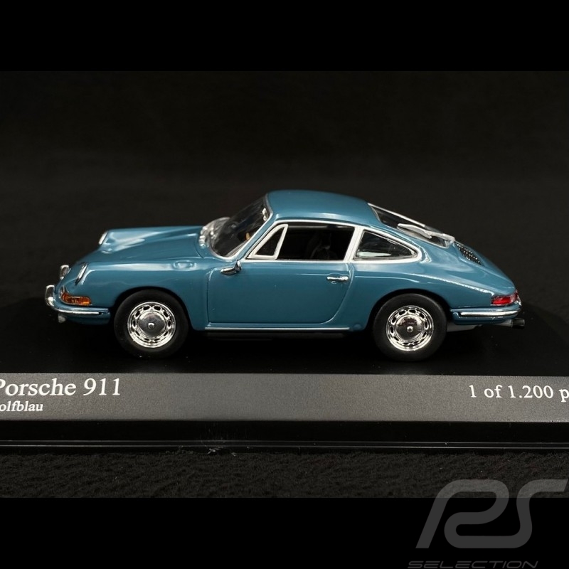 Porsche 911 Type 901 Coupe 1964 Bleu Golf 1/43 Minichamps 430067126