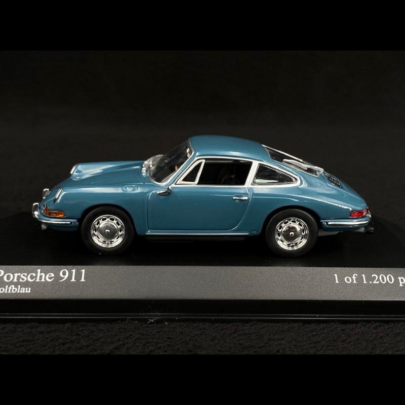 Porsche 911 Coupe 1964 Golf Blue 1/43 Minichamps 430067126