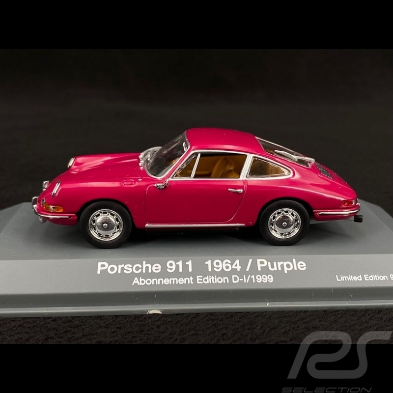Porsche 911 Type 901 Coupe 1964 Fuchsia Rouge Rubis 1/43 Minichamps 430067129