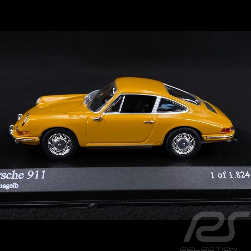 Porsche 911 Type 901 Coupe 1964 Bahama Yellow 1/43 Minichamps 430067124